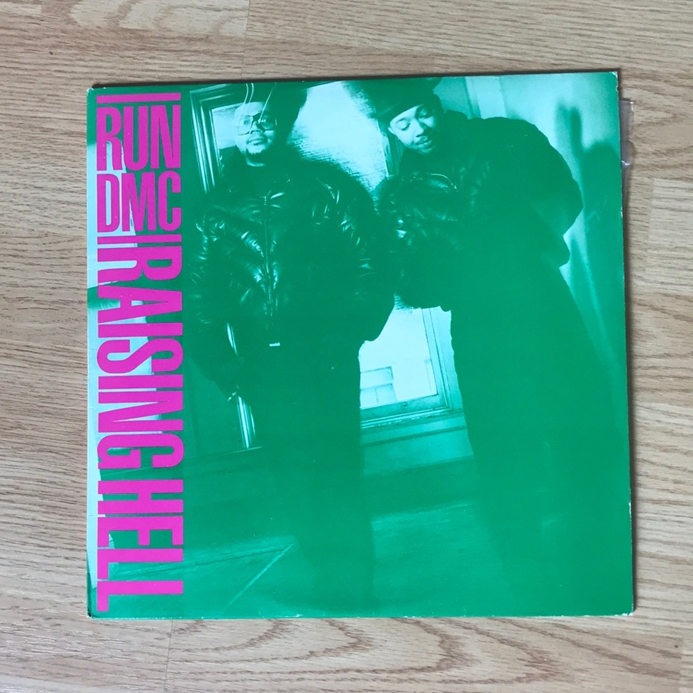 RUN DMC Raising Hell vinyl record